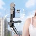 JMGRTYT Selfie Stick Tripod with 2 Fill Lights, 71 Inch 180cm Extendable and Portable Selfie Stick with Detachable Wireless Remote Compatible with iPhone 16 15 14 13 12 11/Smartphones